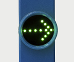 LED indicator of way direction