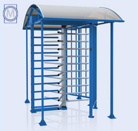 RTD-16.1S Full height rotor turnstile
