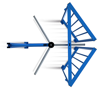 RTD-16.1S Full height rotor turnstile