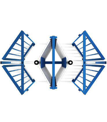 RTD-20.1 Full height rotor turnstile