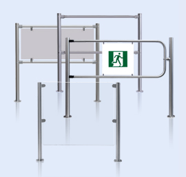BH-02 waist-high railing systems