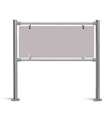 BH-02 waist-high railing systems