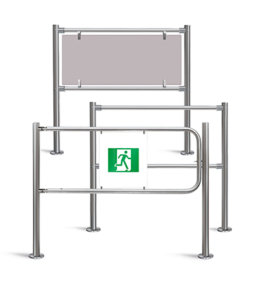 BH-02 waist-high railing systems