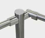 Railings adjustable coupling fittings