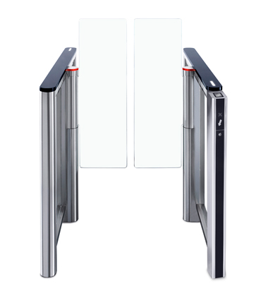 ST-11 Speed gate with a built-in barcode scanner