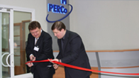 The opening ceremony of PERCo manufacturing plant